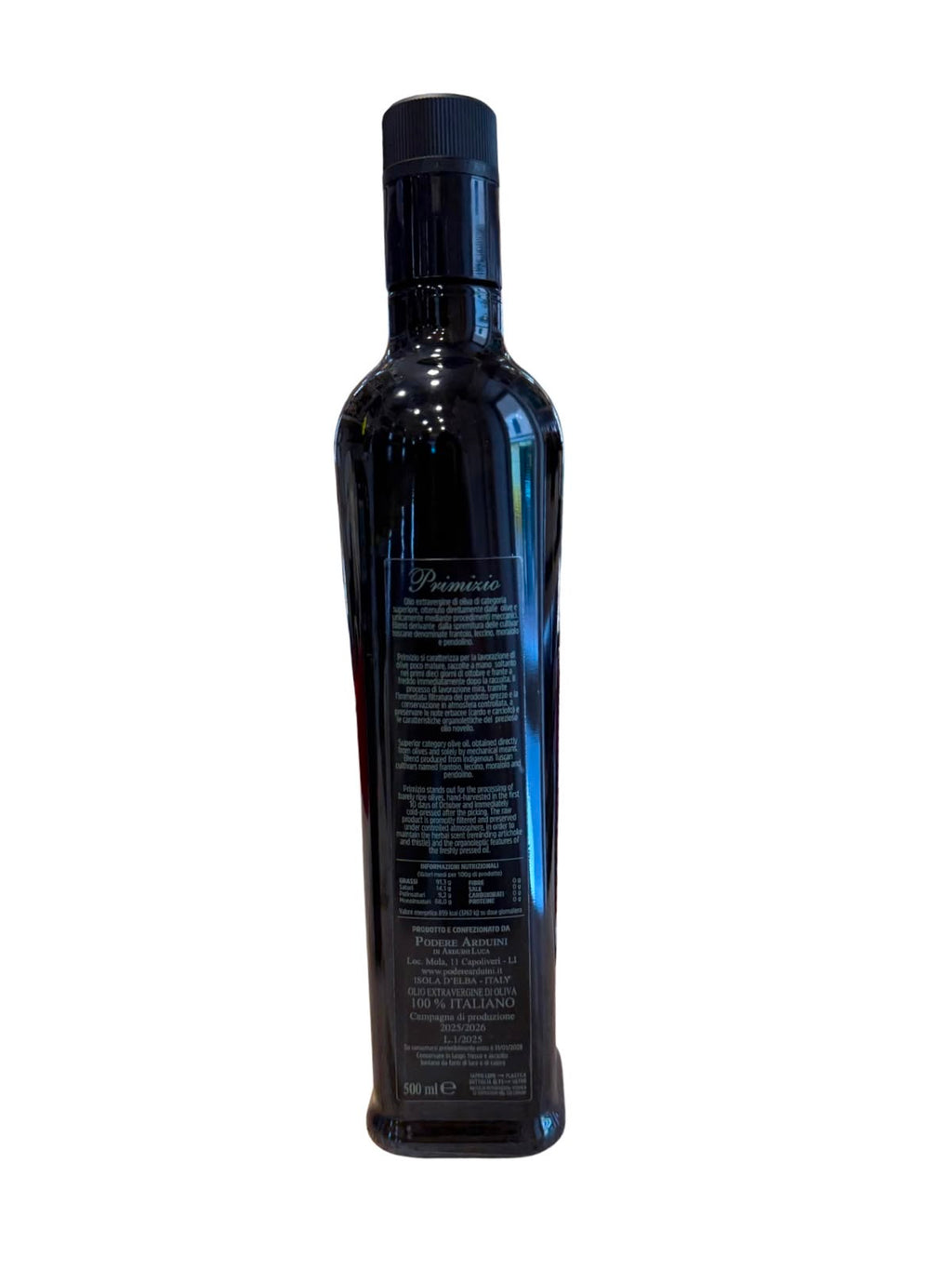 Olio EVO Primizio Capoliveri