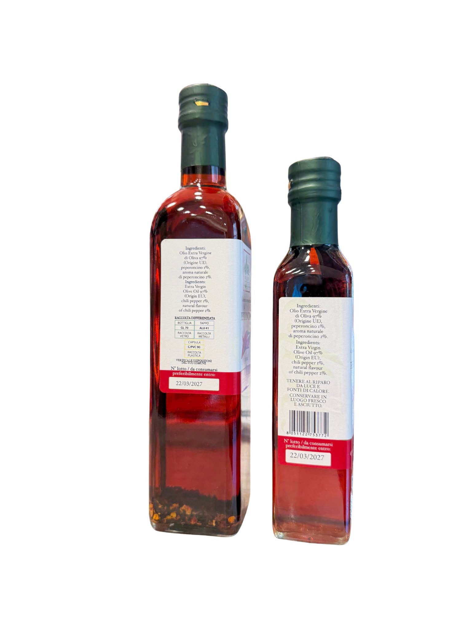 Olio EVO al peperoncino